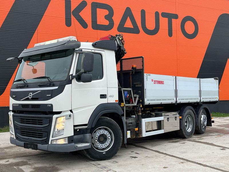 Volvo FM 410 6x2*4 HMF 1120-K4 / TIPPER BOX L=5573 mm - Savivartis sunkvežimis, Sunkvežimis su kranu: foto 2 Volvo FM 410 6x2*4 HMF 1120-K4 / TIPPER BOX L=5573 mm - Savivartis sunkvežimis, Sunkvežimis su kranu: foto 2