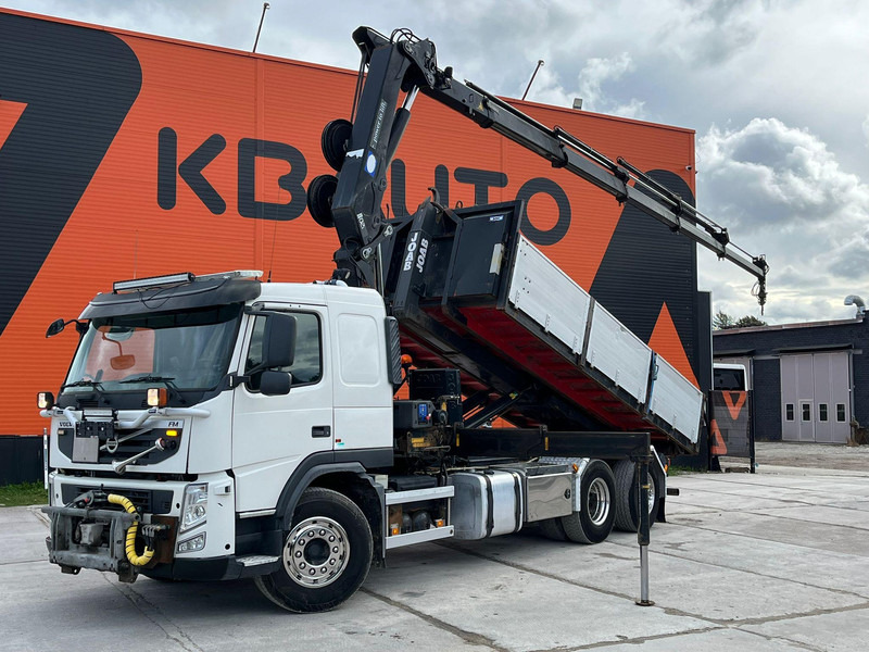 Volvo FM 450 6x2*4 HMF 2420-K5 / JOAB L 17 ton / L=5000 mm - Hook-lift sunkvežimis, Sunkvežimis su kranu: foto 1 Volvo FM 450 6x2*4 HMF 2420-K5 / JOAB L 17 ton / L=5000 mm - Hook-lift sunkvežimis, Sunkvežimis su kranu: foto 1