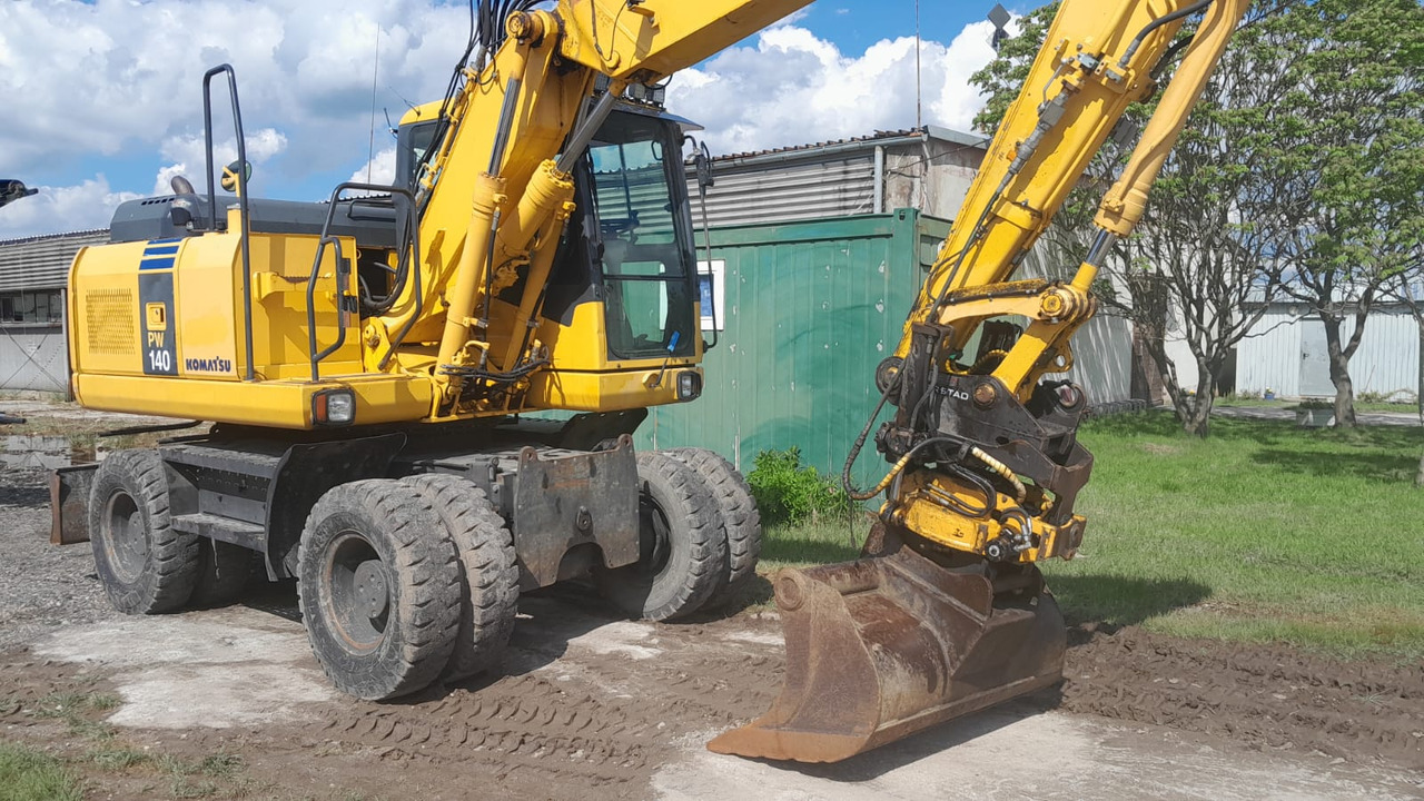 KOMATSU PW 140-7 - Ratinis ekskavatorius: foto 4 KOMATSU PW 140-7 - Ratinis ekskavatorius: foto 4