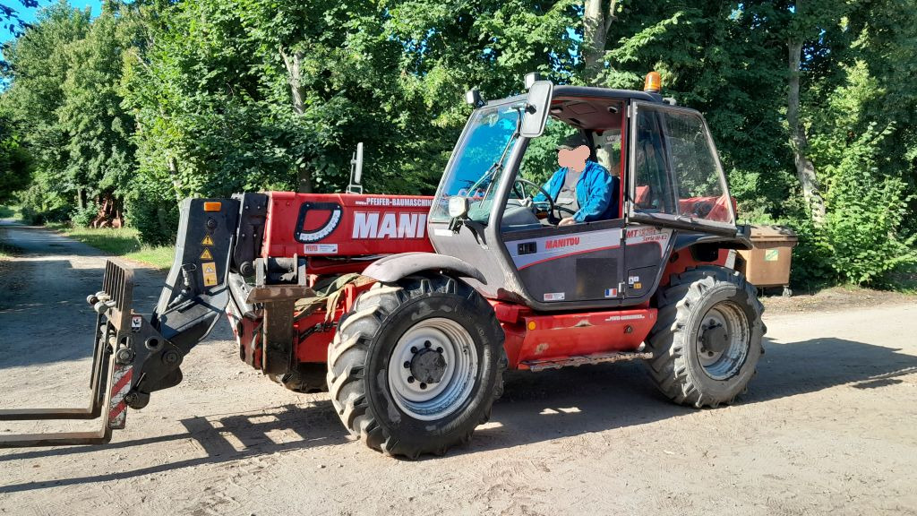 MANITOU MT 1235S - Teleskopinis ratinis krautuvas: foto 1 MANITOU MT 1235S - Teleskopinis ratinis krautuvas: foto 1