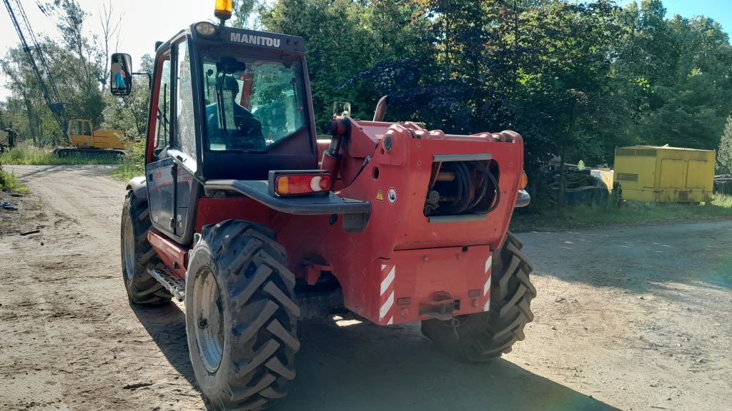 MANITOU MT 1235S - Teleskopinis ratinis krautuvas: foto 3 MANITOU MT 1235S - Teleskopinis ratinis krautuvas: foto 3