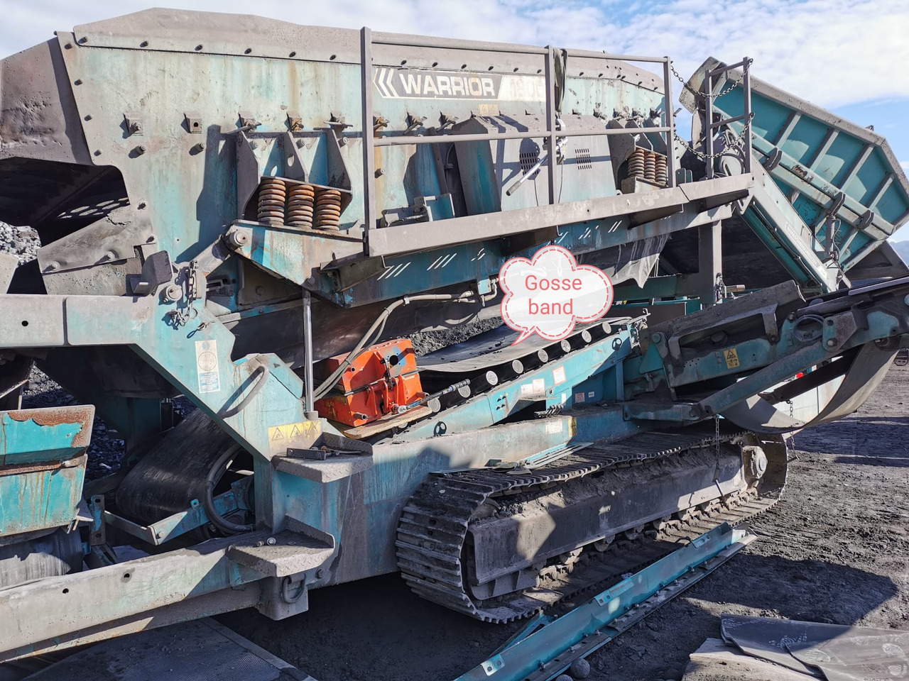 POWERSCREEN Warrior 1800 - Sijotuvas: foto 2 POWERSCREEN Warrior 1800 - Sijotuvas: foto 2