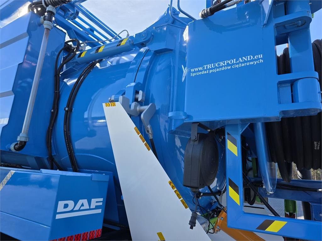 Asenizatorius DAF WUKO KROLL 2 x URACA KOMBI FOR SEWER CLEANING: foto 16