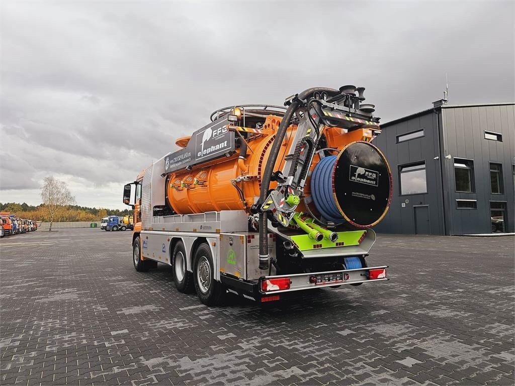 Komunalinė/ Specializuota technika MAN FFG ELEPHANT WUKO COMBI FOR DUCT CLEANING: foto 5