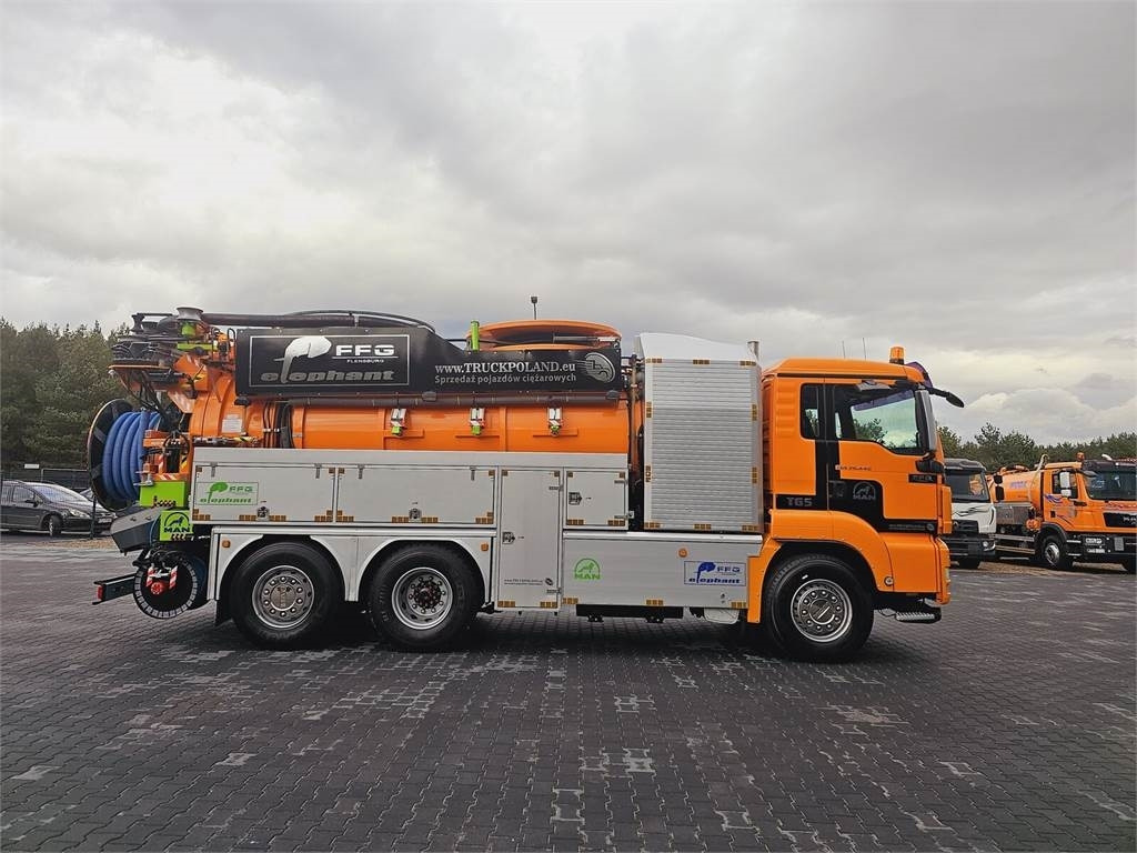 Komunalinė/ Specializuota technika MAN FFG ELEPHANT WUKO COMBI FOR DUCT CLEANING: foto 7