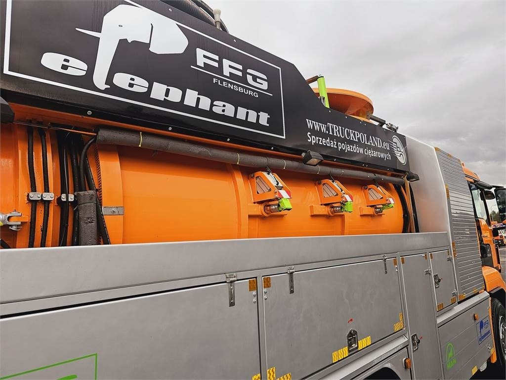Komunalinė/ Specializuota technika MAN FFG ELEPHANT WUKO COMBI FOR DUCT CLEANING: foto 19