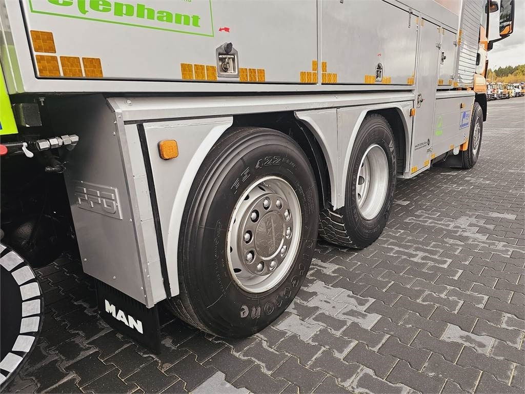 Komunalinė/ Specializuota technika MAN FFG ELEPHANT WUKO COMBI FOR DUCT CLEANING: foto 18