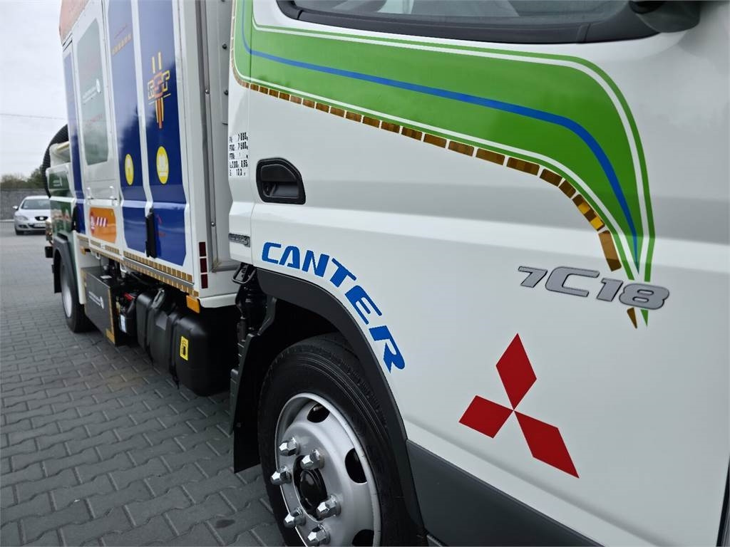 Komunalinė/ Specializuota technika Mitsubishi CANTER odkurzacz koparka ssąca Saugbagger CITY SAU: foto 8
