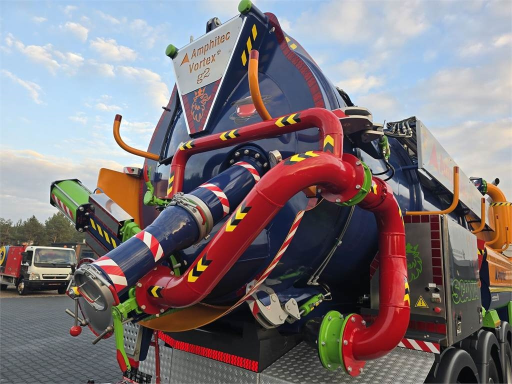 Asenizatorius Scania Amphitec VORTEX G2 ATEX suction and blowing vacuum: foto 18