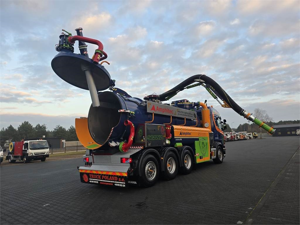 Asenizatorius Scania Amphitec VORTEX G2 ATEX suction and blowing vacuum: foto 31