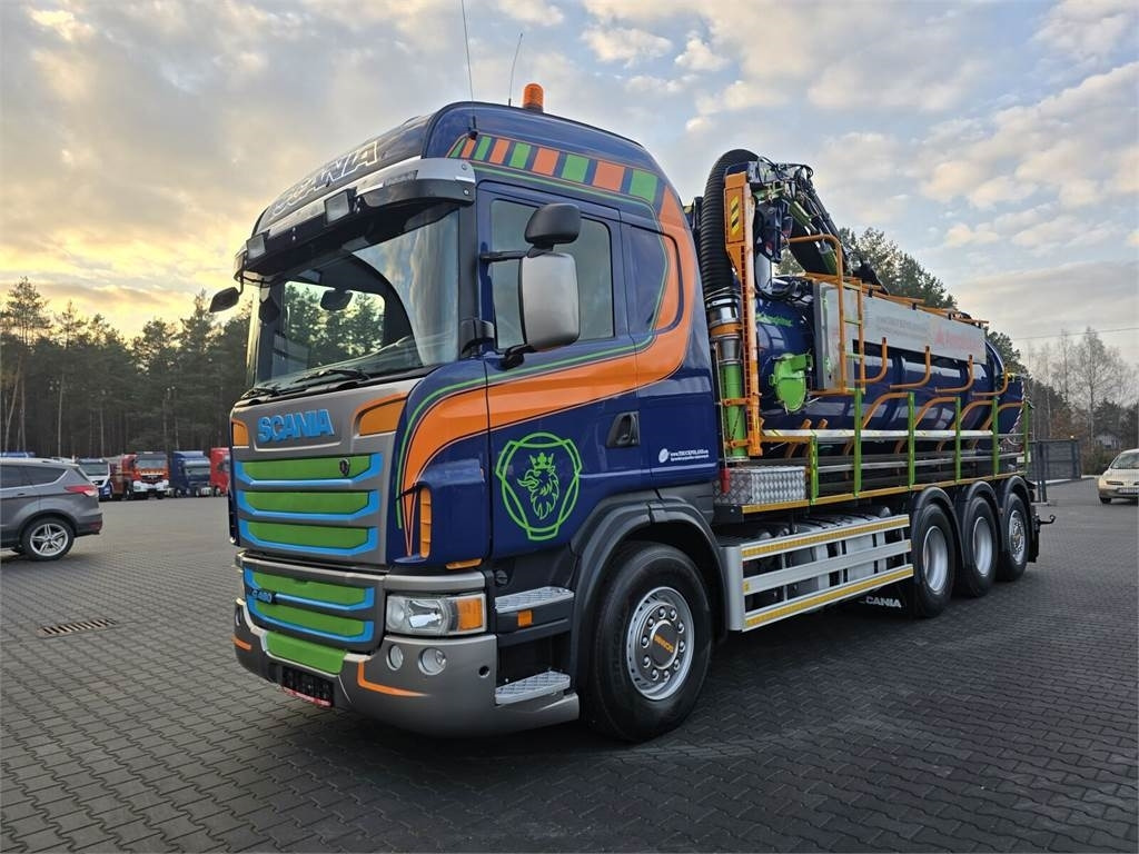 Scania Amphitec VORTEX G2 ATEX suction and blowing vacuum - Asenizatorius: foto 3 Scania Amphitec VORTEX G2 ATEX suction and blowing vacuum - Asenizatorius: foto 3