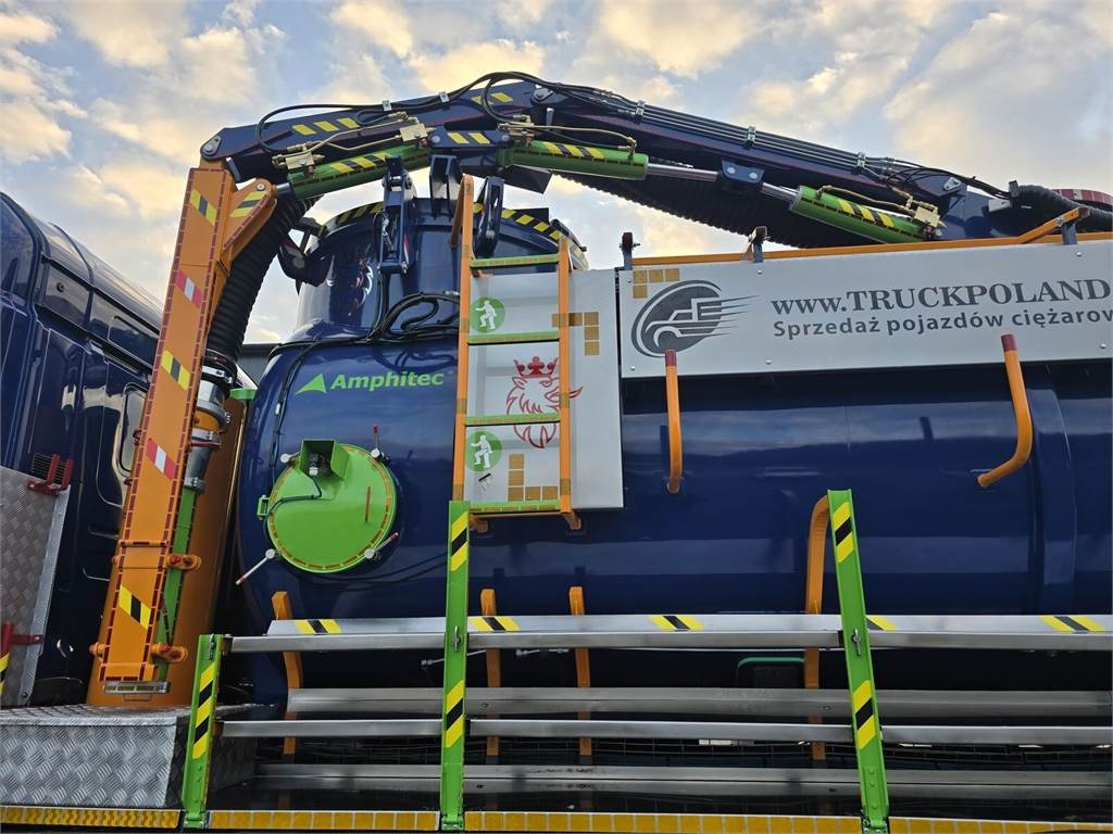 Asenizatorius Scania Amphitec VORTEX G2 ATEX suction and blowing vacuum: foto 11