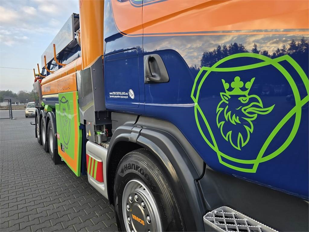 Asenizatorius Scania Amphitec VORTEX G2 ATEX suction and blowing vacuum: foto 8
