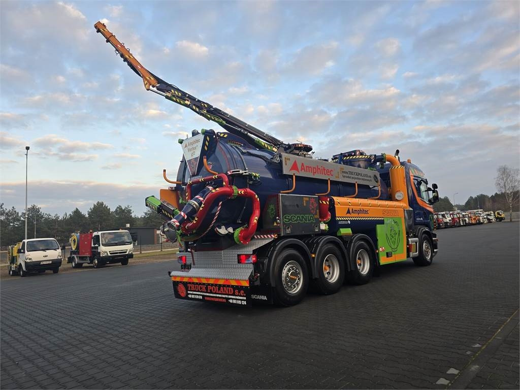 Asenizatorius Scania Amphitec VORTEX G2 ATEX suction and blowing vacuum: foto 27