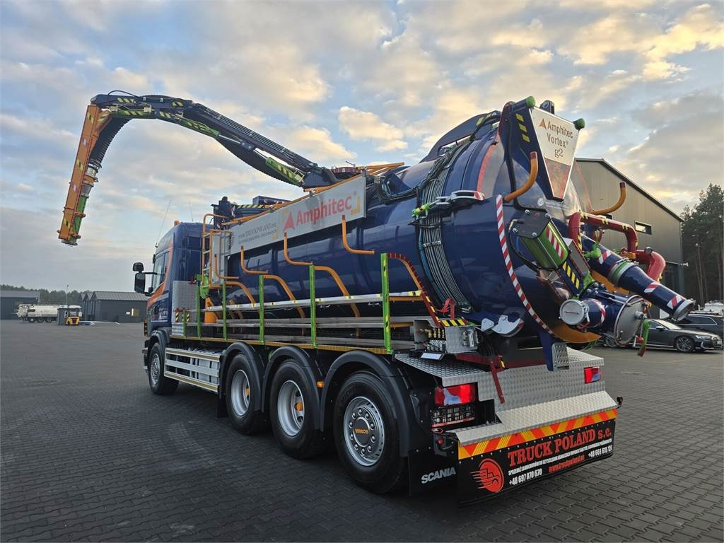 Asenizatorius Scania Amphitec VORTEX G2 ATEX suction and blowing vacuum: foto 25