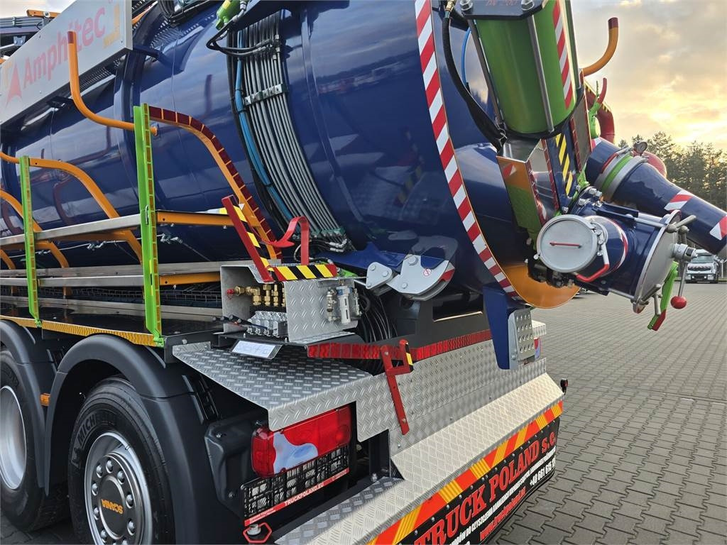 Asenizatorius Scania Amphitec VORTEX G2 ATEX suction and blowing vacuum: foto 16