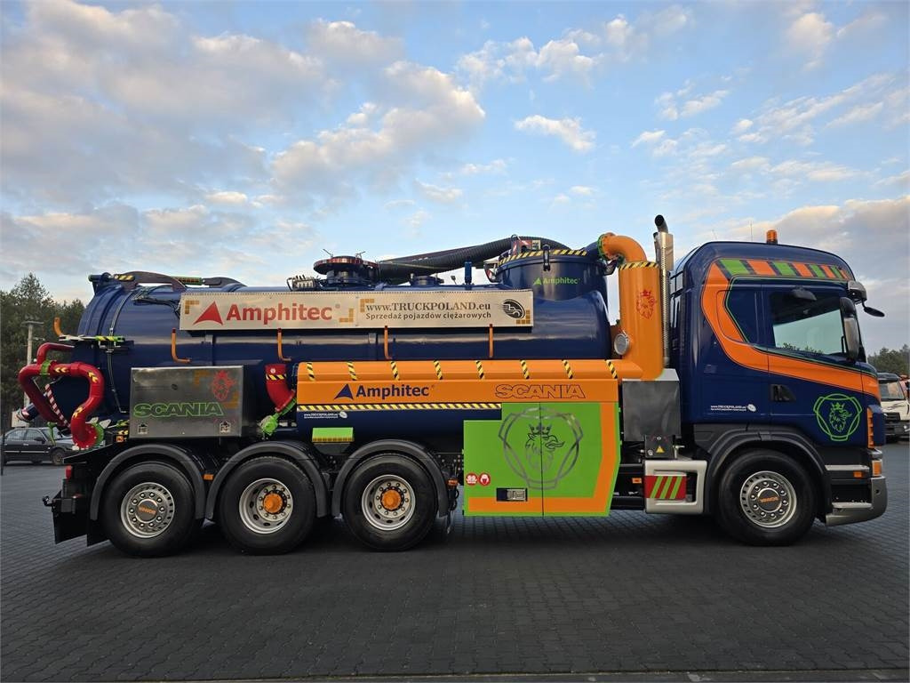 Asenizatorius Scania Amphitec VORTEX G2 ATEX suction and blowing vacuum: foto 7