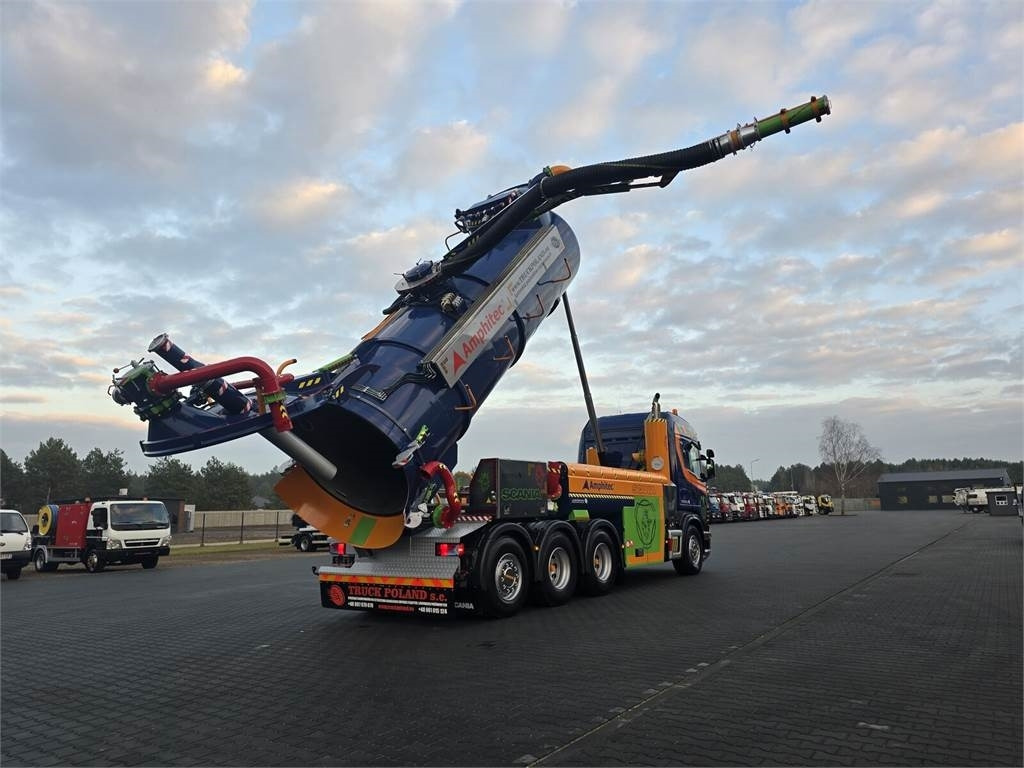 Scania Amphitec VORTEX G2 ATEX suction and blowing vacuum - Ekskavatorius: foto 1 Scania Amphitec VORTEX G2 ATEX suction and blowing vacuum - Ekskavatorius: foto 1