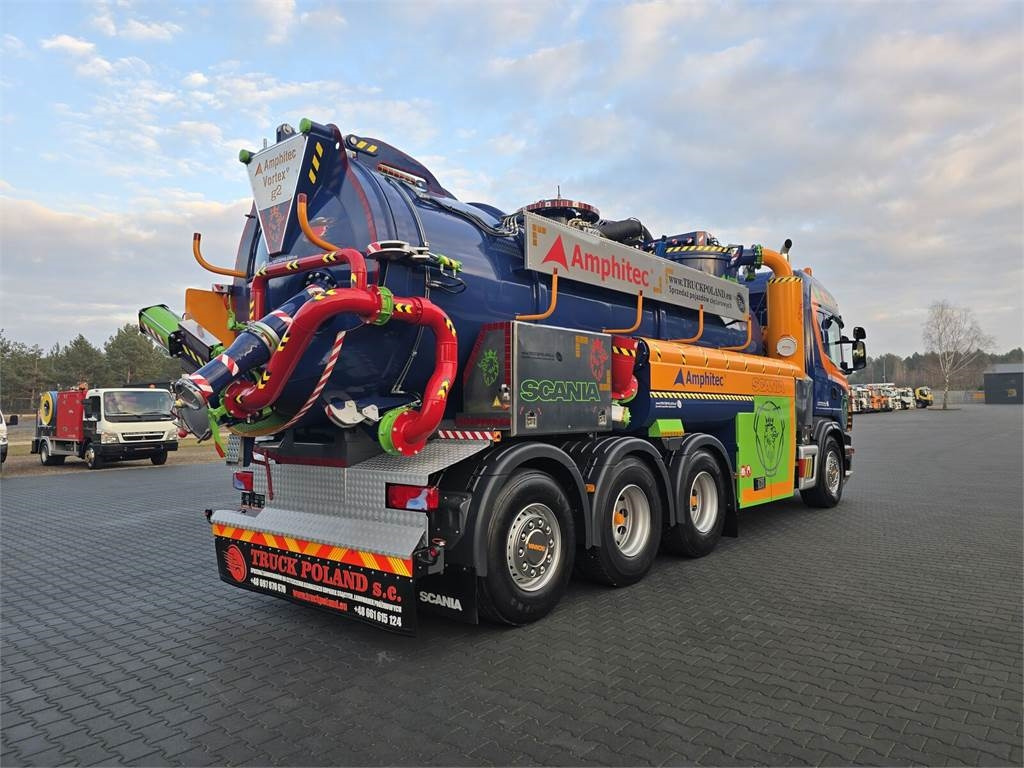 Asenizatorius Scania Amphitec VORTEX G2 ATEX suction and blowing vacuum: foto 6