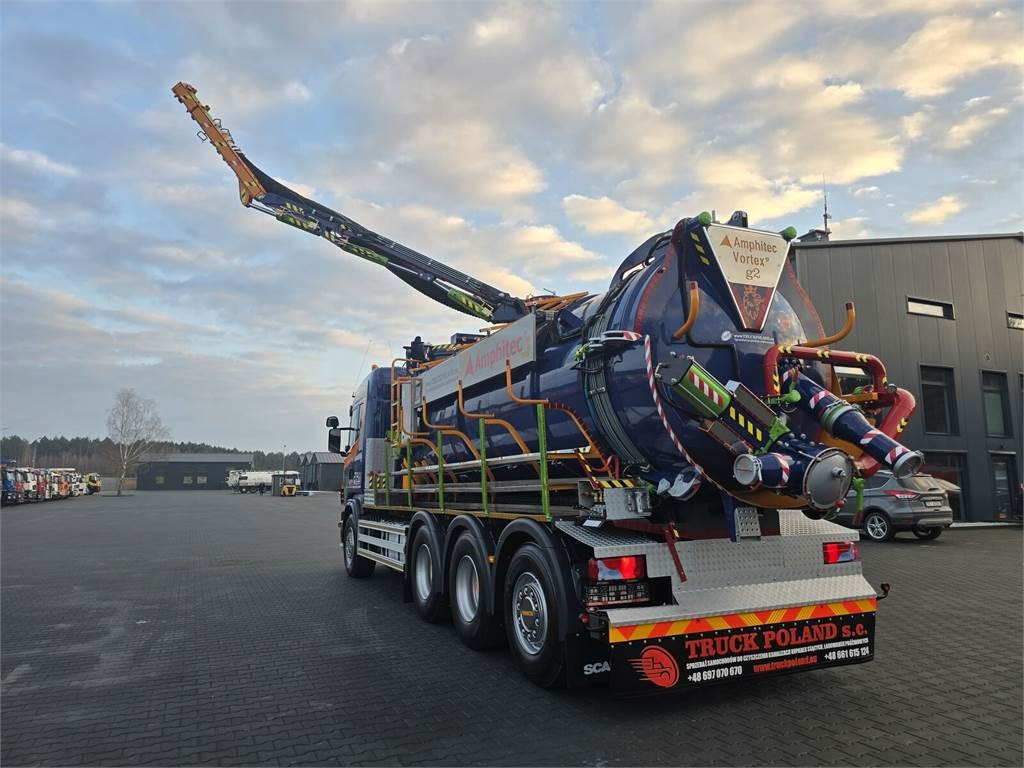 Asenizatorius Scania Amphitec VORTEX G2 ATEX suction and blowing vacuum: foto 26