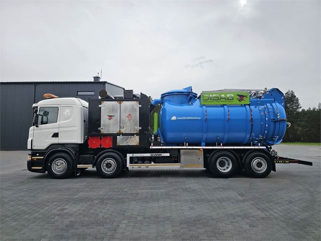 Scania Disab Centurion P210/8 Vacuum suction loader - Asenizatorius: foto 4 Scania Disab Centurion P210/8 Vacuum suction loader - Asenizatorius: foto 4