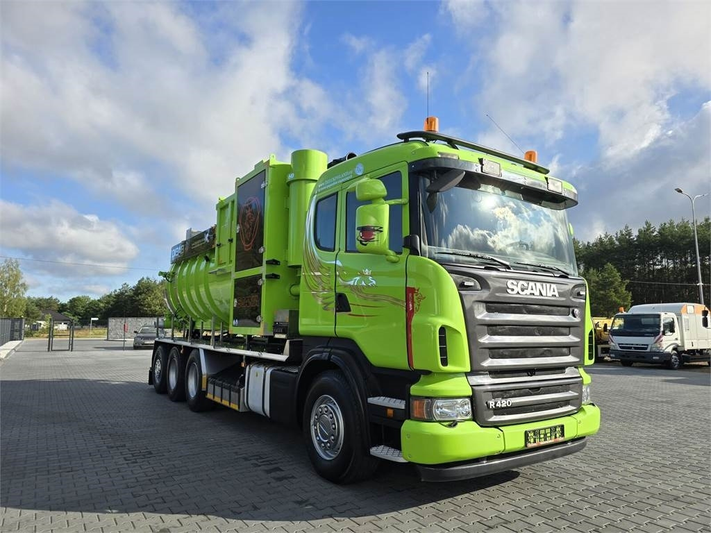 Scania Disab Centurion P210/9 Suction-blowing vacuum load - Asenizatorius: foto 2 Scania Disab Centurion P210/9 Suction-blowing vacuum load - Asenizatorius: foto 2