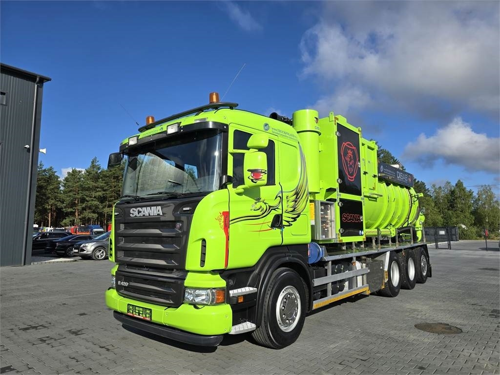 Scania Disab Centurion P210/9 Suction-blowing vacuum load - Asenizatorius: foto 3 Scania Disab Centurion P210/9 Suction-blowing vacuum load - Asenizatorius: foto 3