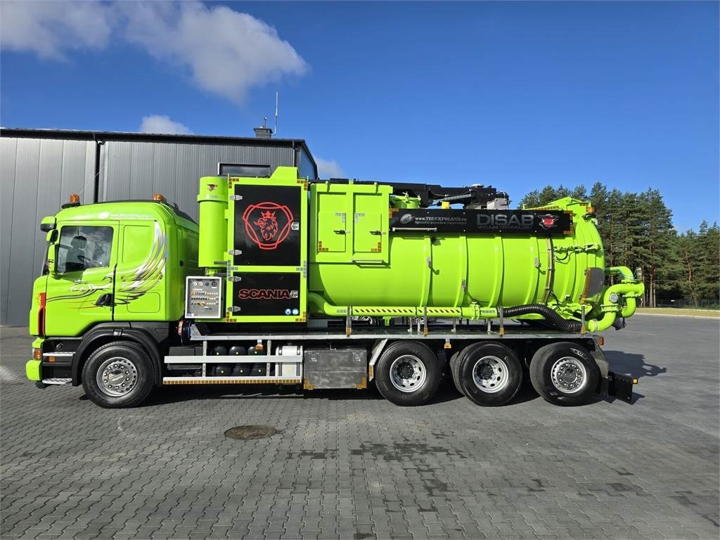 Scania Disab Centurion P210/9 Suction-blowing vacuum load - Asenizatorius: foto 4 Scania Disab Centurion P210/9 Suction-blowing vacuum load - Asenizatorius: foto 4