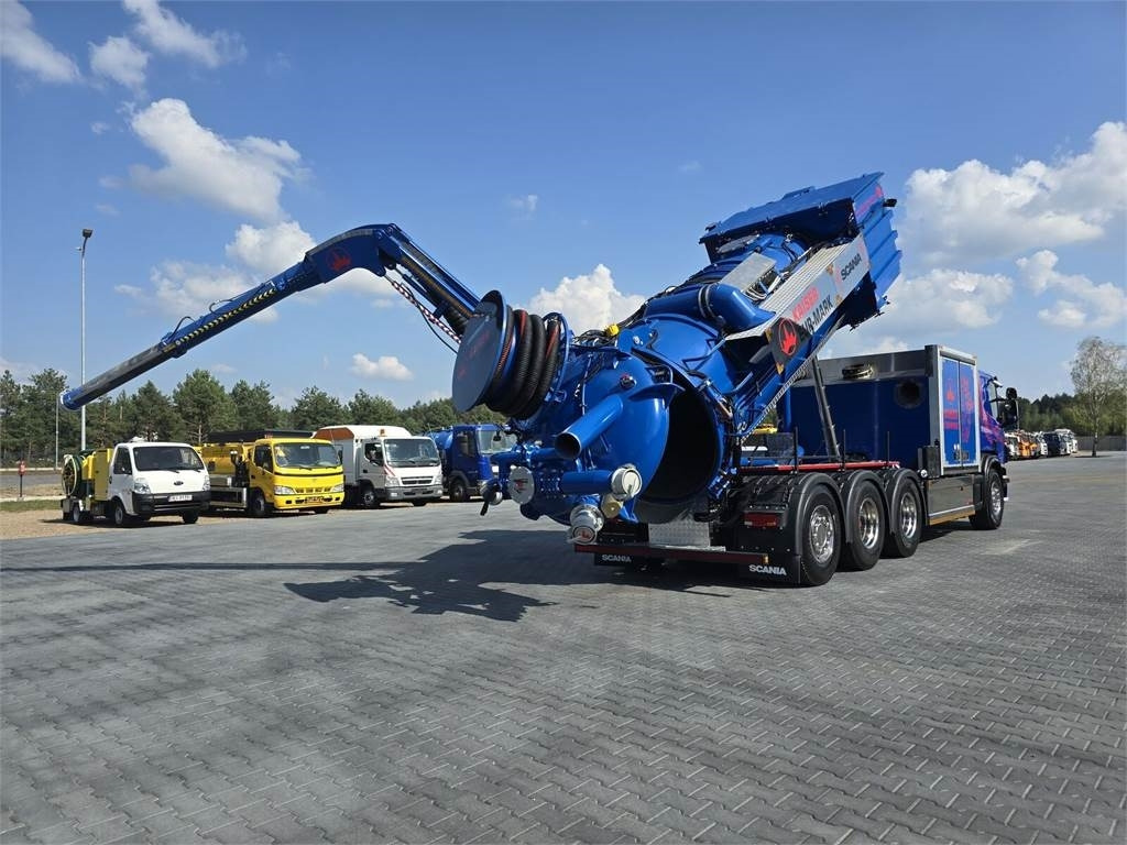 Scania KAISER EUR-MARK PL 8 Vacuum suction-blowing loader  - Asenizatorius: foto 1 Scania KAISER EUR-MARK PL 8 Vacuum suction-blowing loader  - Asenizatorius: foto 1