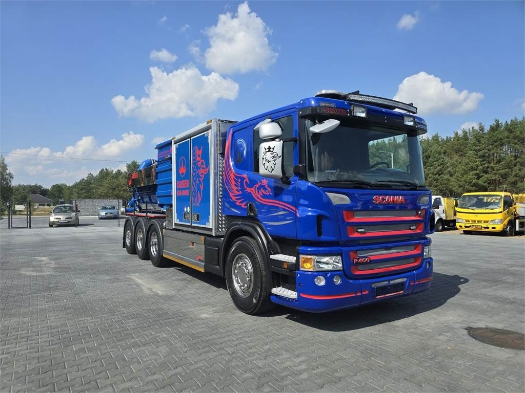 Scania KAISER EUR-MARK PL 8 Vacuum suction-blowing loader - Asenizatorius: foto 2 Scania KAISER EUR-MARK PL 8 Vacuum suction-blowing loader - Asenizatorius: foto 2