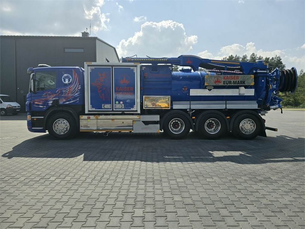 Scania KAISER EUR-MARK PL 8 Vacuum suction-blowing loader - Asenizatorius: foto 4 Scania KAISER EUR-MARK PL 8 Vacuum suction-blowing loader - Asenizatorius: foto 4