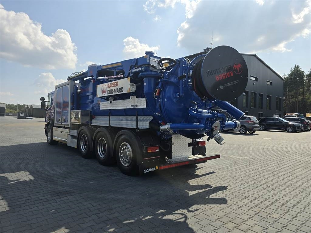 Scania KAISER EUR-MARK PL 8 Vacuum suction-blowing loader - Asenizatorius: foto 5 Scania KAISER EUR-MARK PL 8 Vacuum suction-blowing loader - Asenizatorius: foto 5