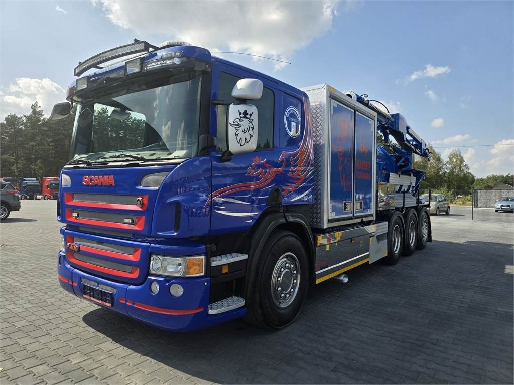 Scania KAISER EUR-MARK PL 8 Vacuum suction-blowing loader - Asenizatorius: foto 3 Scania KAISER EUR-MARK PL 8 Vacuum suction-blowing loader - Asenizatorius: foto 3