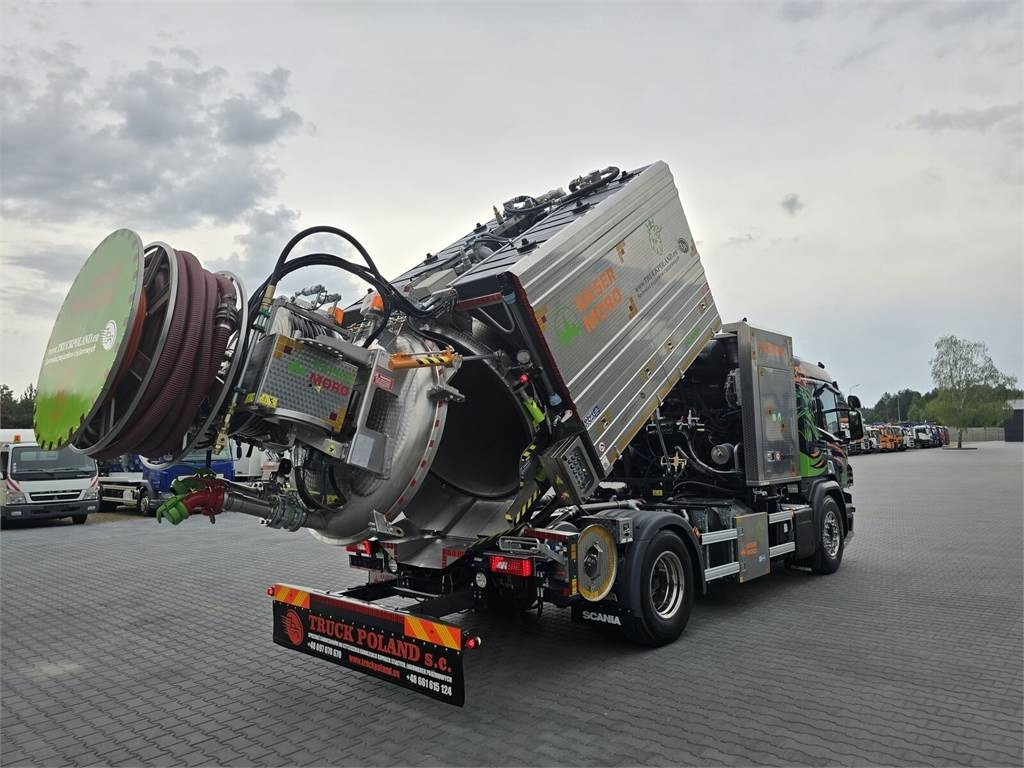 Scania MORO KAISER WUKO COMBI HOT WATER FOR CLEANING SEWE - Asenizatorius: foto 1 Scania MORO KAISER WUKO COMBI HOT WATER FOR CLEANING SEWE - Asenizatorius: foto 1
