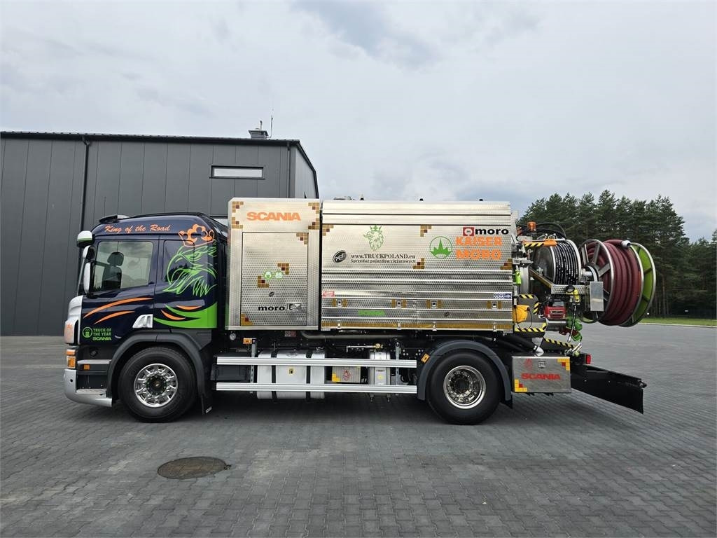 Scania MORO KAISER WUKO COMBI HOT WATER FOR CLEANING SEWE - Asenizatorius: foto 4 Scania MORO KAISER WUKO COMBI HOT WATER FOR CLEANING SEWE - Asenizatorius: foto 4