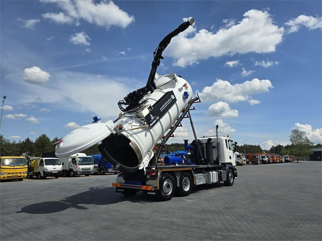 Asenizatorius Scania Saugbagger Larsen FlexVac 311 Vacuum suction loade: foto 27