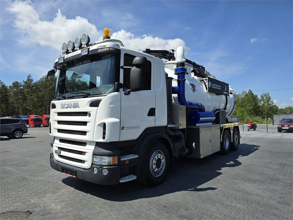 Scania Saugbagger Larsen FlexVac 311 Vacuum suction loade - Asenizatorius: foto 3 Scania Saugbagger Larsen FlexVac 311 Vacuum suction loade - Asenizatorius: foto 3