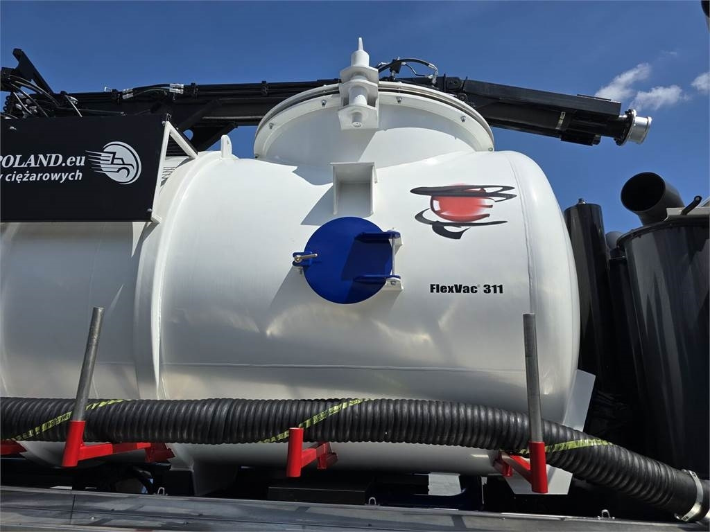 Asenizatorius Scania Saugbagger Larsen FlexVac 311 Vacuum suction loade: foto 18