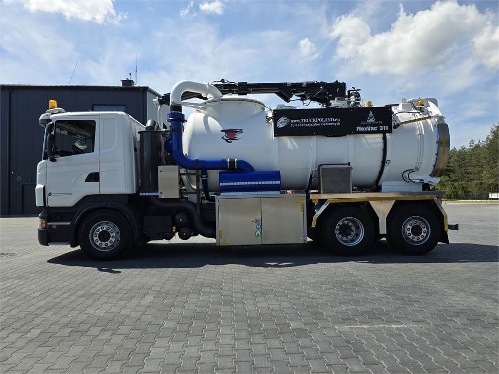 Scania Saugbagger Larsen FlexVac 311 Vacuum suction loade - Asenizatorius: foto 4 Scania Saugbagger Larsen FlexVac 311 Vacuum suction loade - Asenizatorius: foto 4