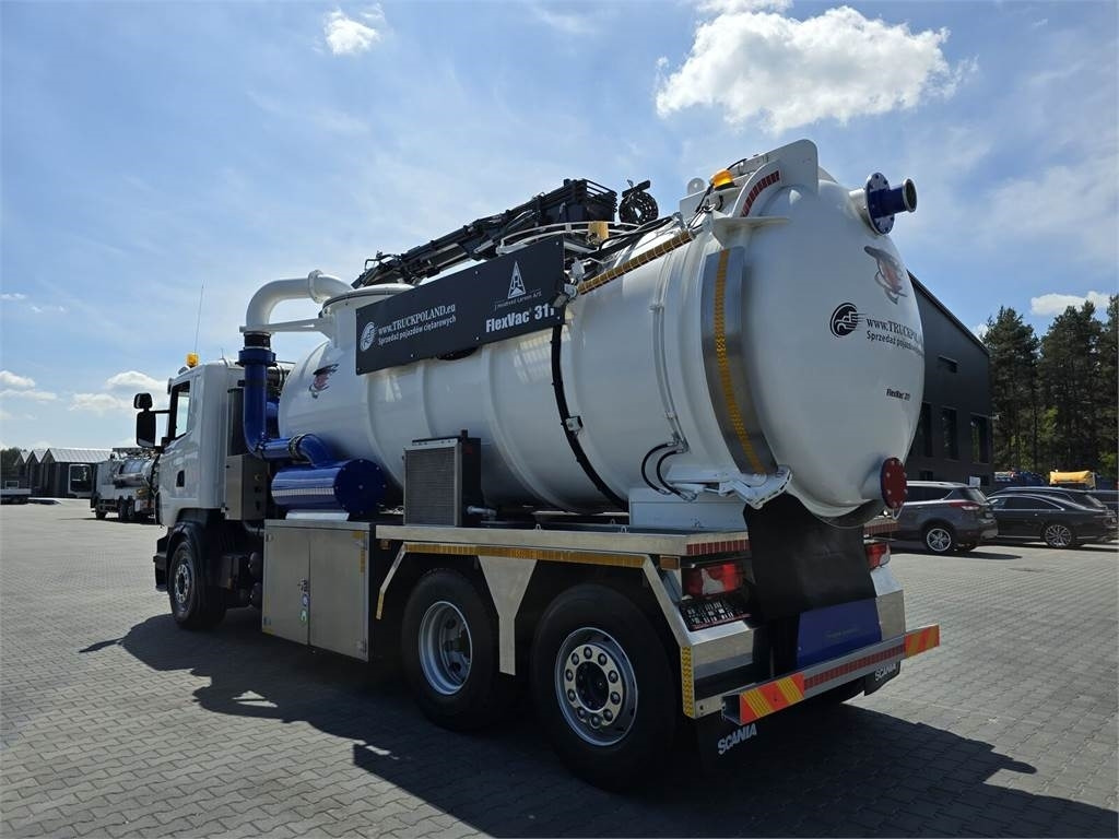 Scania Saugbagger Larsen FlexVac 311 Vacuum suction loade - Asenizatorius: foto 5 Scania Saugbagger Larsen FlexVac 311 Vacuum suction loade - Asenizatorius: foto 5