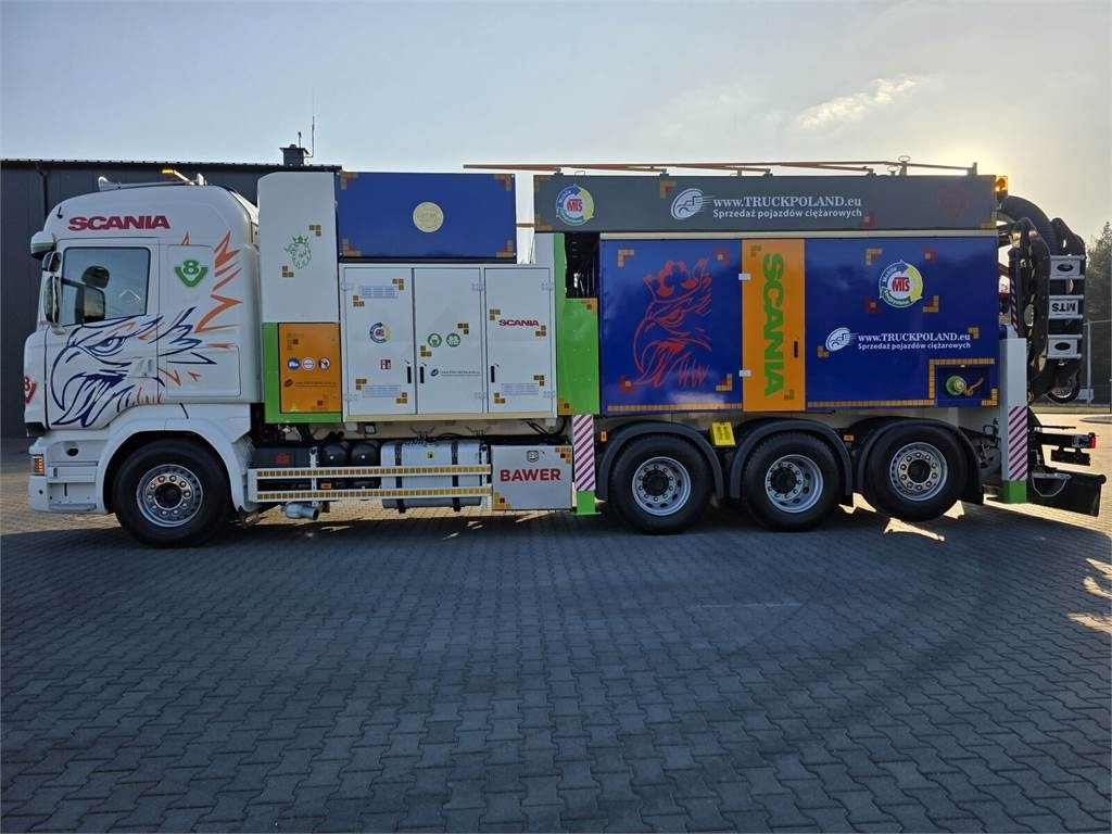 Scania V8 R580 MTS DINO 5 TRIPLE 54000V Saugbagger cleane - Asenizatorius: foto 4 Scania V8 R580 MTS DINO 5 TRIPLE 54000V Saugbagger cleane - Asenizatorius: foto 4
