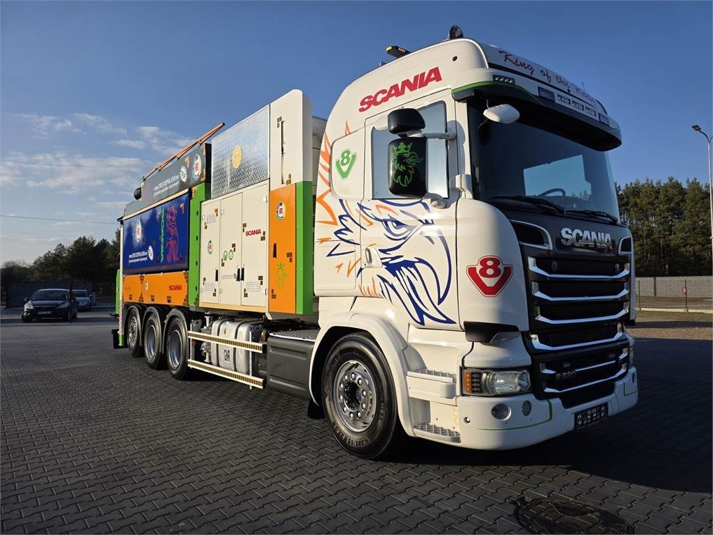 Scania V8 R580 MTS DINO 5 TRIPLE 54000V Saugbagger cleane - Asenizatorius: foto 2 Scania V8 R580 MTS DINO 5 TRIPLE 54000V Saugbagger cleane - Asenizatorius: foto 2