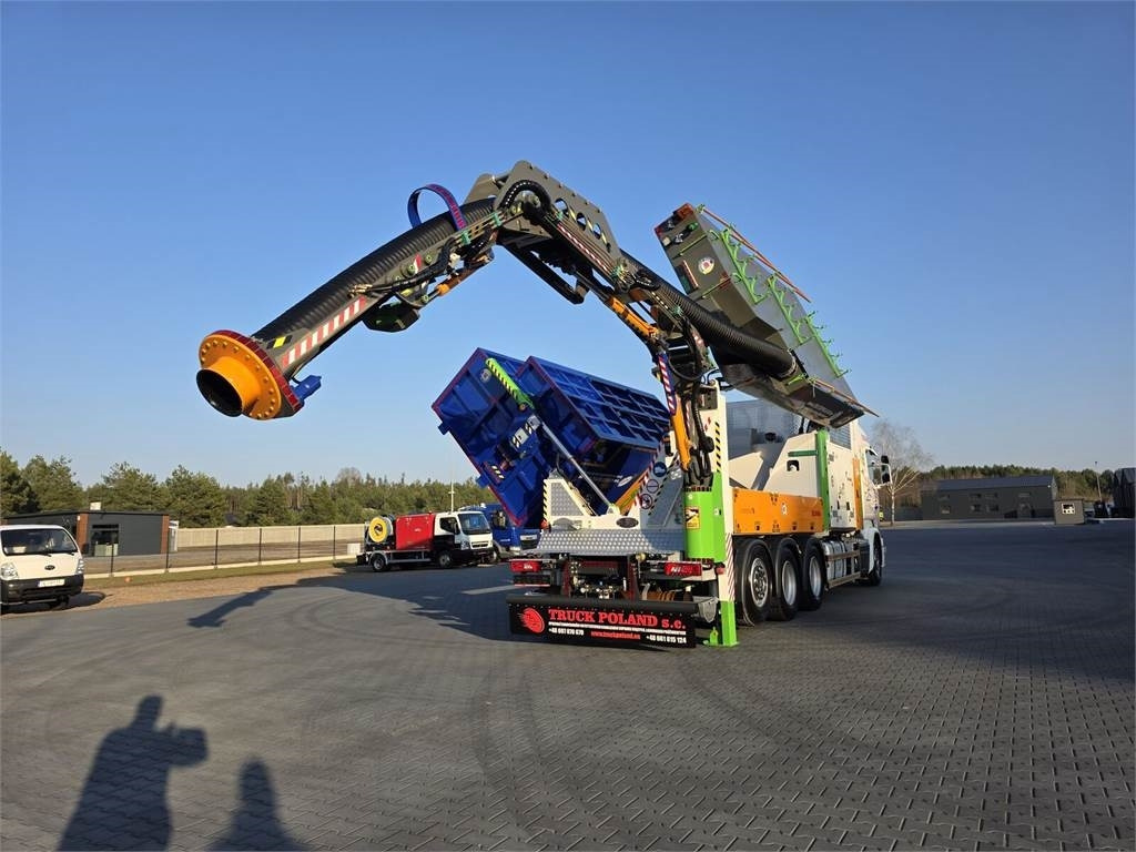 Scania V8 R580 MTS DINO 5 TRIPLE 54000V Saugbagger cleane - Asenizatorius: foto 1 Scania V8 R580 MTS DINO 5 TRIPLE 54000V Saugbagger cleane - Asenizatorius: foto 1