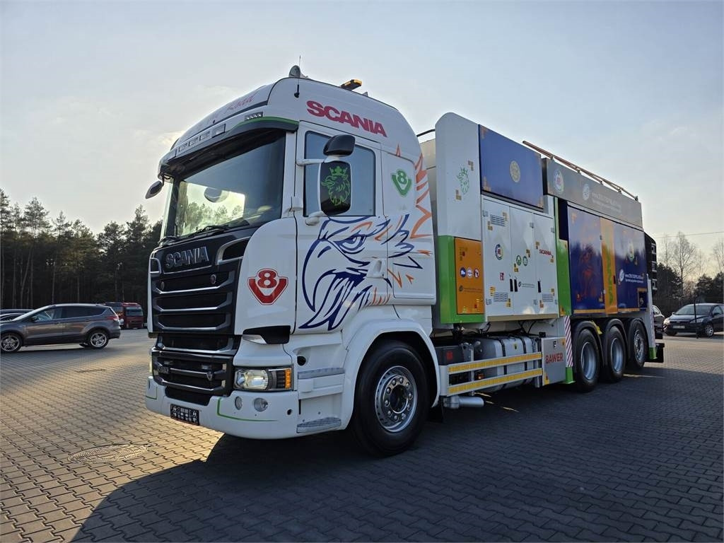 Scania V8 R580 MTS DINO 5 TRIPLE 54000V Saugbagger cleane - Asenizatorius: foto 3 Scania V8 R580 MTS DINO 5 TRIPLE 54000V Saugbagger cleane - Asenizatorius: foto 3