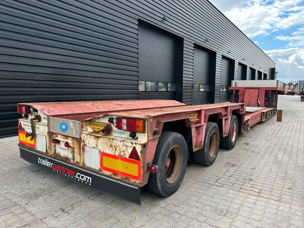 Broshuis Tiefbett / ausziehbar / 2 x verlängerungsträger  - Žemo profilio platforma puspriekabė: foto 3 Broshuis Tiefbett / ausziehbar / 2 x verlängerungsträger  - Žemo profilio platforma puspriekabė: foto 3