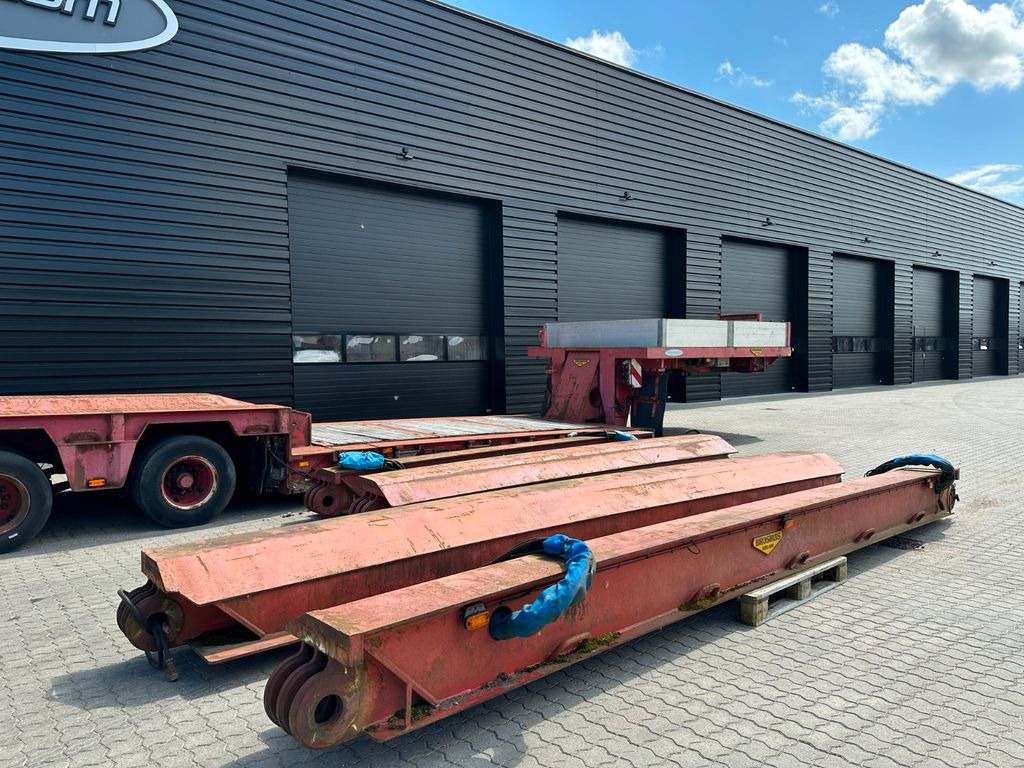 Broshuis Tiefbett / ausziehbar / 2 x verlängerungsträger  - Žemo profilio platforma puspriekabė: foto 2 Broshuis Tiefbett / ausziehbar / 2 x verlängerungsträger  - Žemo profilio platforma puspriekabė: foto 2