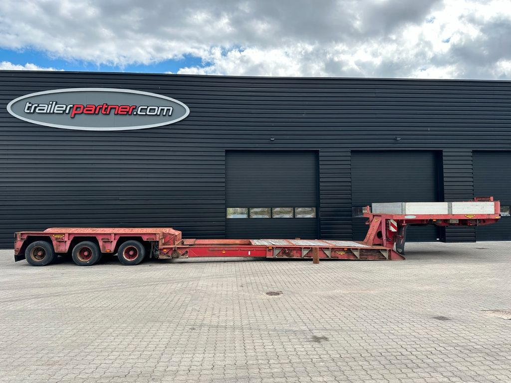 Broshuis Tiefbett / ausziehbar / 2 x verlängerungsträger  - Žemo profilio platforma puspriekabė: foto 4 Broshuis Tiefbett / ausziehbar / 2 x verlängerungsträger  - Žemo profilio platforma puspriekabė: foto 4