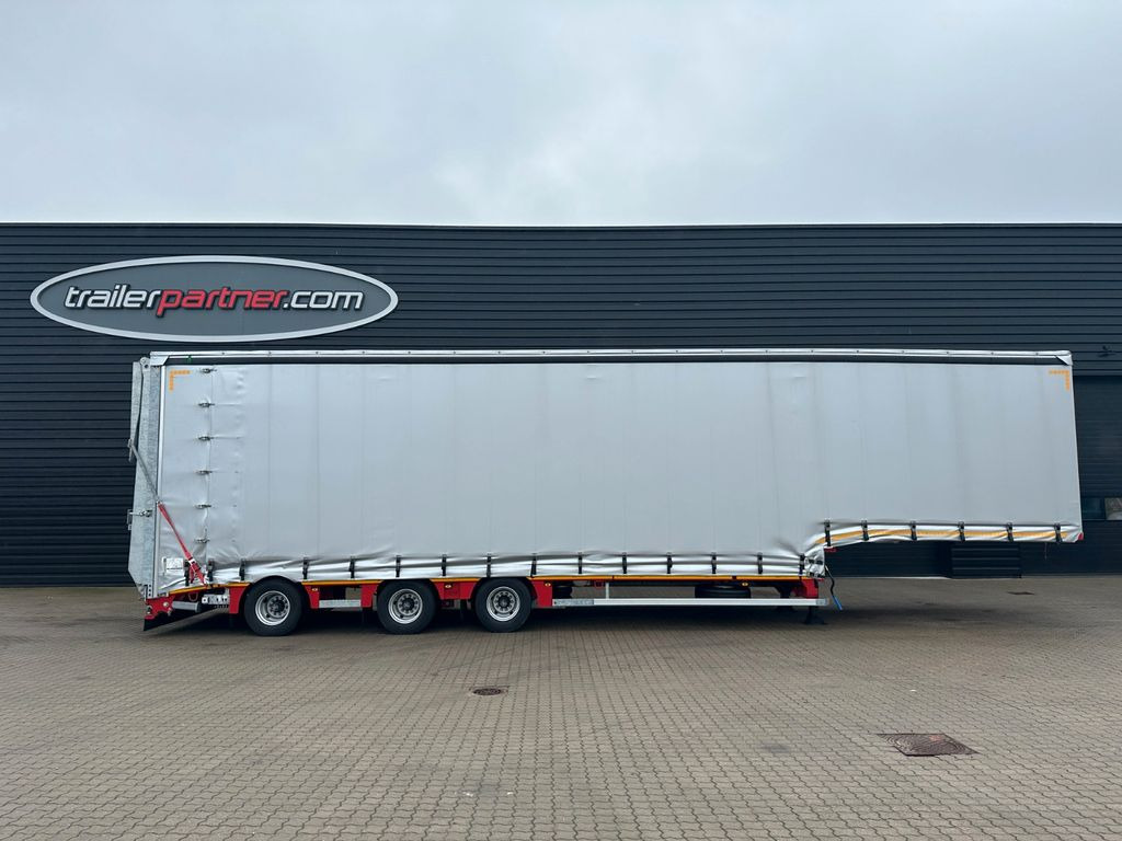 Faymonville Maxtrailer MAX 100 tieflader / Planenaufbau  - Žemo profilio platforma puspriekabė: foto 1 Faymonville Maxtrailer MAX 100 tieflader / Planenaufbau  - Žemo profilio platforma puspriekabė: foto 1