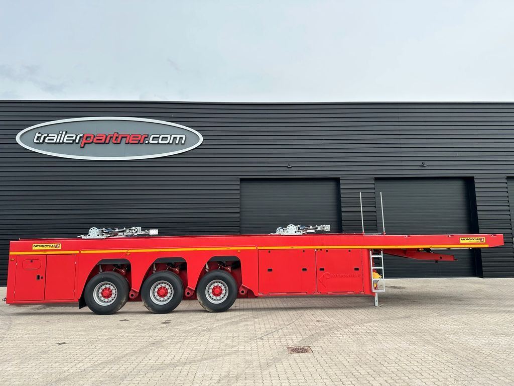 Faymonville Prefamax innenlader / für beton elementen  - Žemo profilio platforma puspriekabė: foto 1 Faymonville Prefamax innenlader / für beton elementen  - Žemo profilio platforma puspriekabė: foto 1