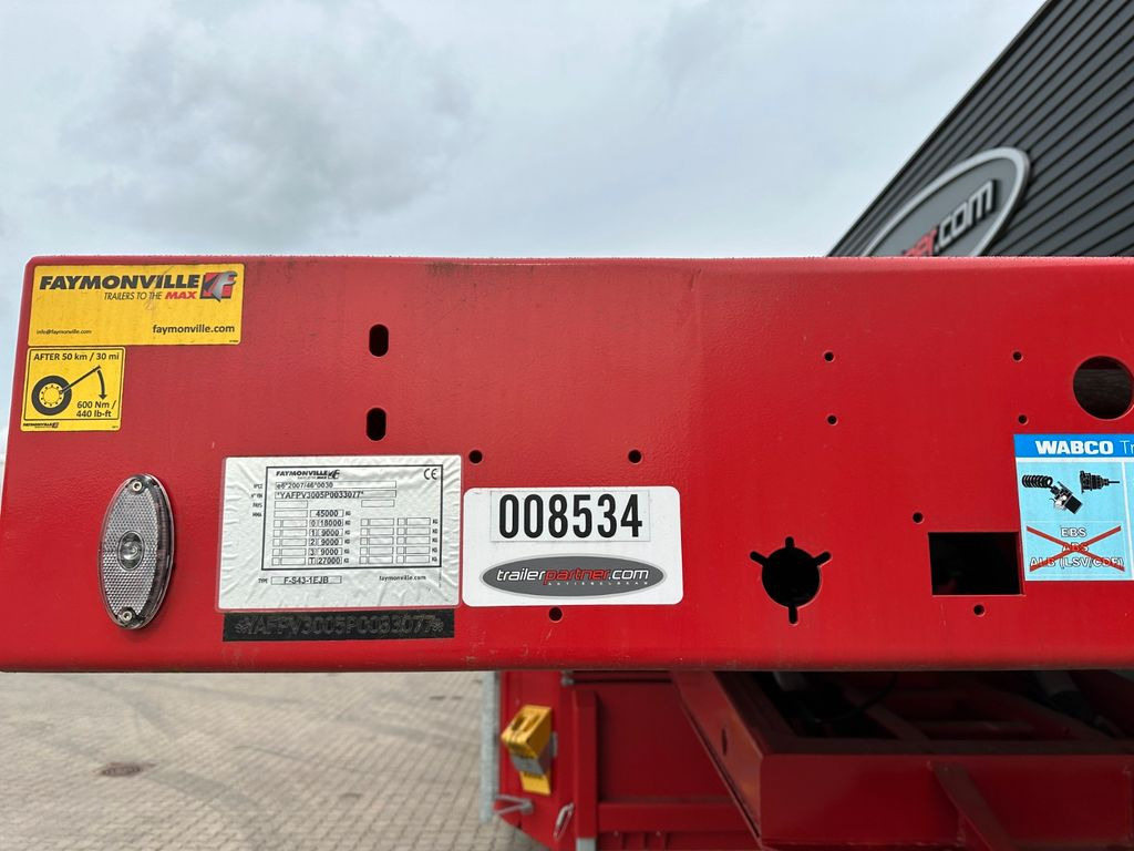 Faymonville Prefamax innenlader / für beton elementen  - Žemo profilio platforma puspriekabė: foto 3 Faymonville Prefamax innenlader / für beton elementen  - Žemo profilio platforma puspriekabė: foto 3